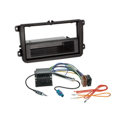 ACV AKVW01-ISO Single DIN Fascia Panel ISO Harness and Antenna Adapter