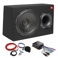 JBL 12" Active Subwoofer Complete Package For Vauxhall Astra