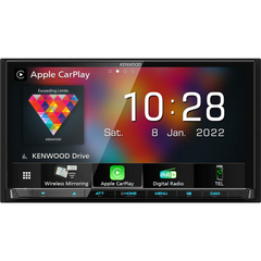 Kenwood DMX8021DABS - 7" CarPlay™ & Android Auto Mirroring DAB+ Bluetooth Stereo