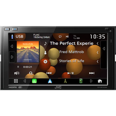 JVC KW-M875DBW - 6.8" Wireless Apple CarPlay Android Auto & Mirroring DAB Bluetooth Stereo