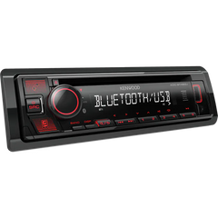 Kenwood KDC-BT460U - CD/MP3 Receiver USB Aux Bluetooth Car Stereo