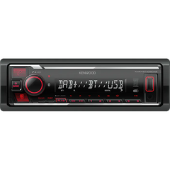 Kenwood  KMM-BT408DAB - Mechless Media Player Bluetooth DAB USB Car Stereo