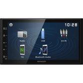 Kenwood DMX129BT - 6.8" Mechless Android Mirroring Bluetooth USB Car Stereo