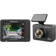 Kenwood DRV-A310W Dashboard Camera with 2.0" LCD HD Recording & Wireless Link With 20GB SD