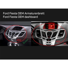 ACV AKFD10 Ford Fiesta 2010-17 Complete Double Din Stereo Fitting Kit