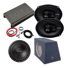 Hertz HCP 4 Channel Amplifier + R2 10" Subwoofer + 6x9 Speaker Deal