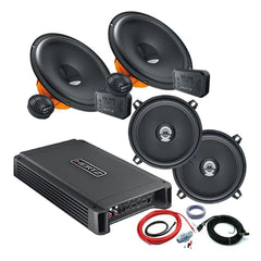 Hertz Dieci 4-Channel Amplifier 5.25" Coaxial & 6.5" Component Speaker Deal