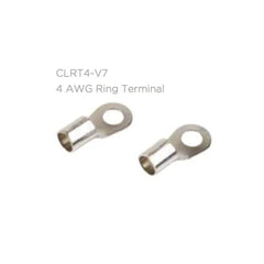 Vibe CLRT4-V7 - 4 AWG Ring Terminal (Pack of 1 Pair)