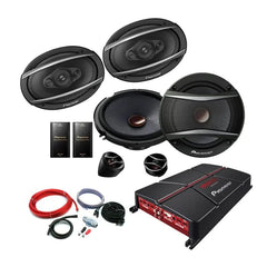 Pioneer 4 Channel 17cm Component Speakers & 4-Way 6x9 Package Deal