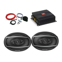 JBL Stage TSA 6x9 Amplifier & Speaker Package Deal 450W