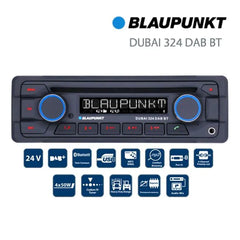 Blaupunkt DUBAI 324DAB-BT - CD MP3 USB AUX Stereo Bluetooth DAB Tuner