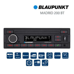 Blaupunkt Madrid 200 BT - MP3 Tuner Bluetooth Stereo USB AUX