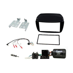 Connects2 CTKFT11 Fiat Doblo 2010> Complete Double Din Stereo Fitting Kit