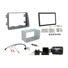 Connects2 CTKFT19 Fiat Panda 2003-2012 Complete Double Din Stereo Fitting Kit