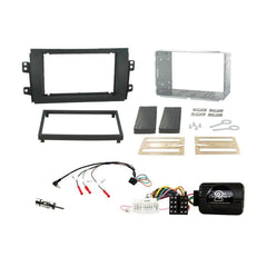 Connects2 CTKSZ05 Suzuki SX4 2006-2014 Complete Double Din Stereo Fitting Kit