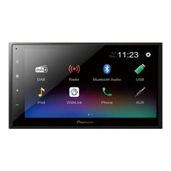 Pioneer DMH-A340DAB - 6.8” Mechless Android Mirroring Bluetooth DAB Stereo