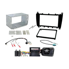 Connects2 Mercedes C Class W203 2004-2007 Complete Double Din Stereo Fitting Kit