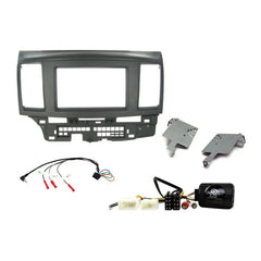 Connects2 Mitsubishi Lancer 2008-2010 Complete Double Din Stereo Fitting Kit