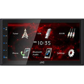 JVC KW-M180BT - 6.75" Touchscreen Digital Multimedia Bluetooth USB Stereo