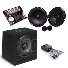 JBL Front 6.5" Component Speaker + 8" Subwoofer upgrade for Mercedes Sprinter