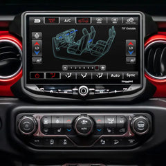 Jeep Wrangler JL/Gladiator JT (2018-2023) HEIGH10 10" Car Stereo with Fully Integrated Fitting Kit