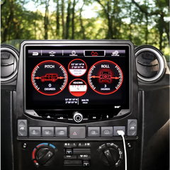 Land Rover Defender 2007-2016 10" Car Stereo Apple CarPlay Android Auto DAB Enhanced Off-Road & Performance Gauges with Fitting Kit