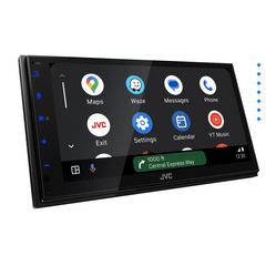 JVC KW-M595DBT - 6.8” Wired CarPlay Android Auto Mirroring DAB+ Radio Multimedia Screen