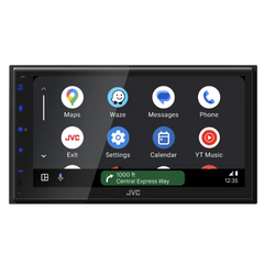 JVC KW-M593BT - 6.8" CarPlay & Android Auto Bluetooth Screen Mirroring Stereo