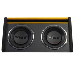 Vibe SLICKMIT12T-V3 12" Twin Passive Enclosure Subwoofer 3000W