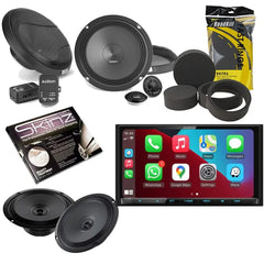 Bespoke Prima Front & Rear Speaker Upgrade Kenwood 7" CarPlay™ Android Auto DAB+ Bluetooth Stereo