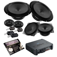 Audison Prima Amplified 3-Way Front Speakers Upgrade for Audi TT Mk2 Mk3