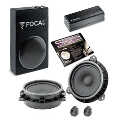 Focal Toyota 6.5" Front Component Speaker and Subwoofer Upgrade