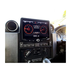 Land Rover Defender 2007-2016 10" Car Stereo Apple CarPlay Android Auto DAB Enhanced Off-Road & Performance Gauges with Fitting Kit