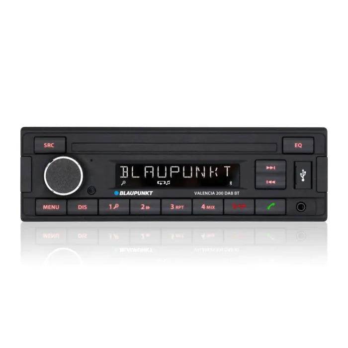 Blaupunkt Valencia 200 DAB BT - DAB+ Bluetooth USB AUX Car Stereo RDS