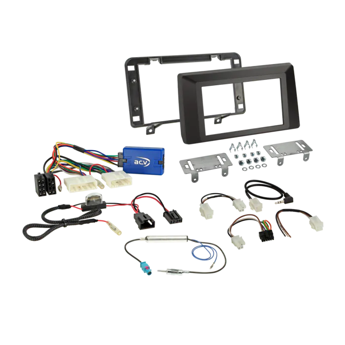 ACV Dacia Duster 2021-24 Complete Double Din Stereo Fitting Kit
