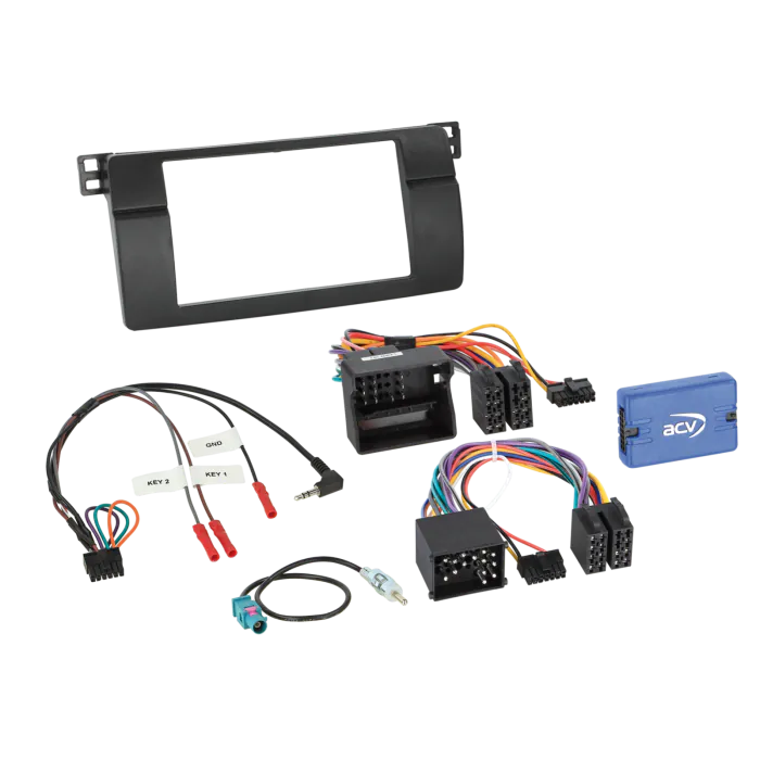 ACV AKBM03 BMW 3 Series E46 Double Din Complete Fitting Kit
