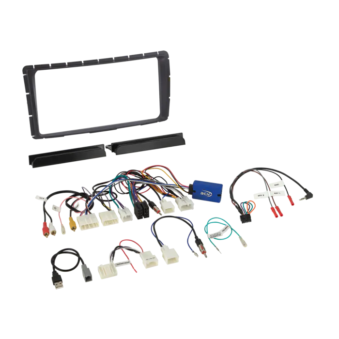 ACV AKTY10 - Toyota Hilux 2012-2015 Complete Double Din Stereo Fitting Kit