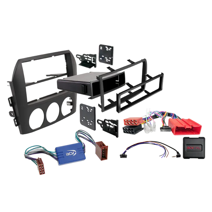 ACV AKMZ20 Mazda MX-5 Miata Complete Double Din Stereo Fitting Kit