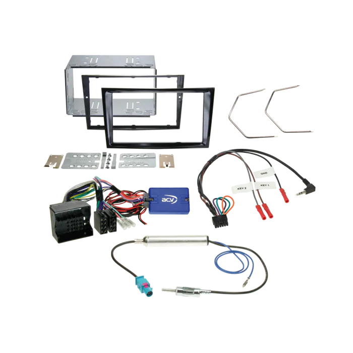 ACV AKVX11Vauxhall Astra H Corsa 2008-2014  Complete Double Din Stereo Fitting Kit