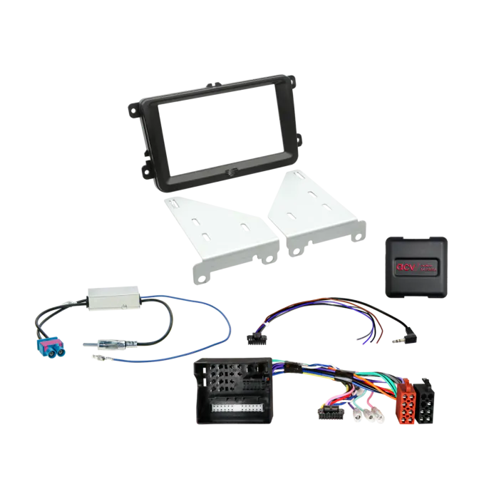 ACV AKVW17 - VW MIB-PQ 2015-2021 Models Complete Double Din Fitting Kit