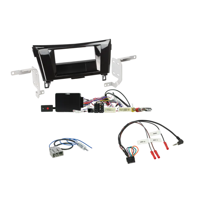 ACV AKNS18P - Nissan Qashqai 2015-2017 Complete Double Din Stereo Fitting Kit 360° Camera