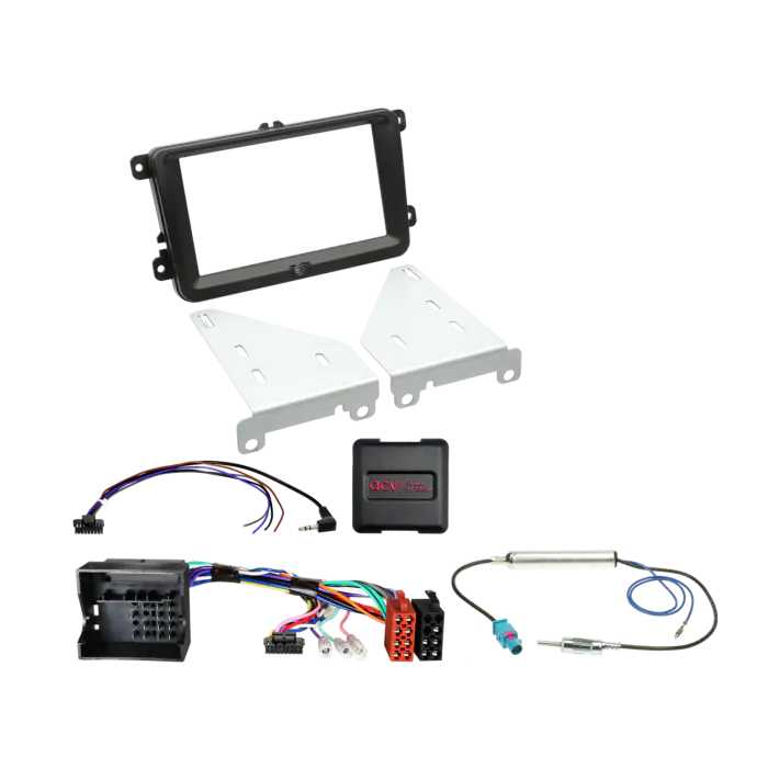 ACV AKVW18 VW EOS Golf Tiguan Complete Double Din Fitting Kit