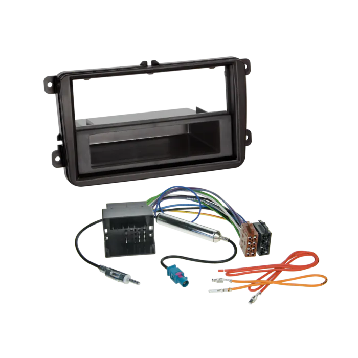 ACV AKVW01-ISO Single DIN Fascia Panel ISO Harness and Antenna Adapter