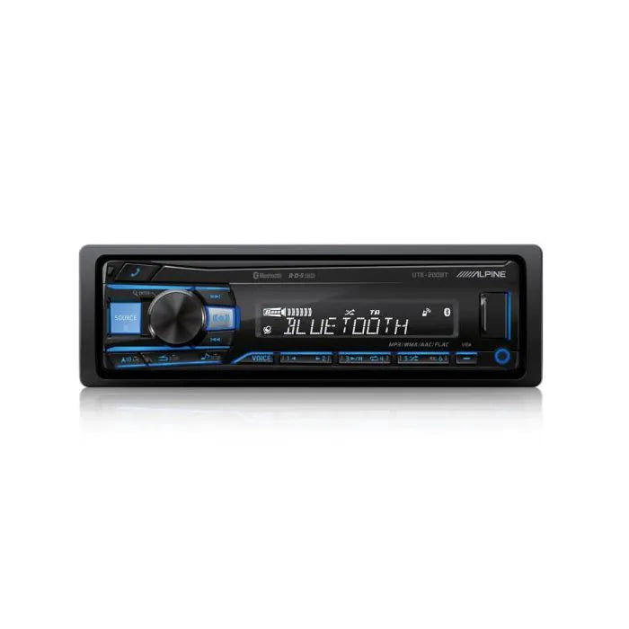 Alpine UTE-200BT - Mechless Media Stereo Bluetooth Android iPhone Ready