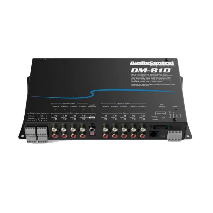 AudioControl DM810 - Premium 8 Input 10 Output DSP Matrix Processor
