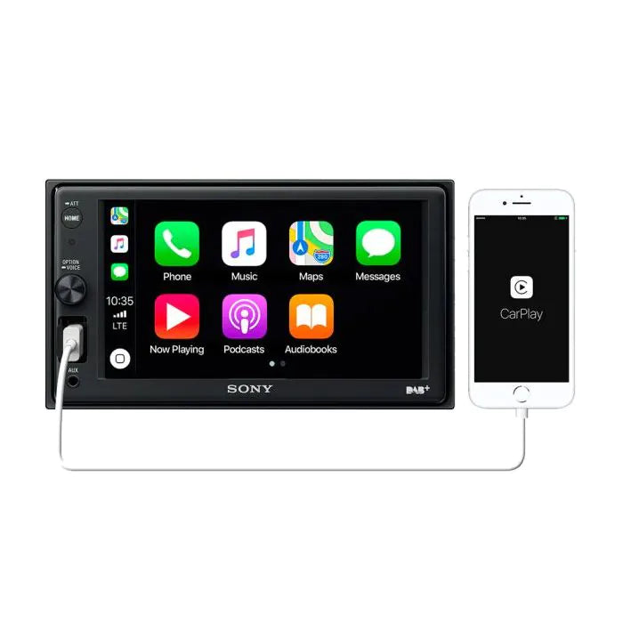 Sony XAV-AX1005DB - 6.2" TouchScreen Apple CarPlay DAB iPhone Stereo