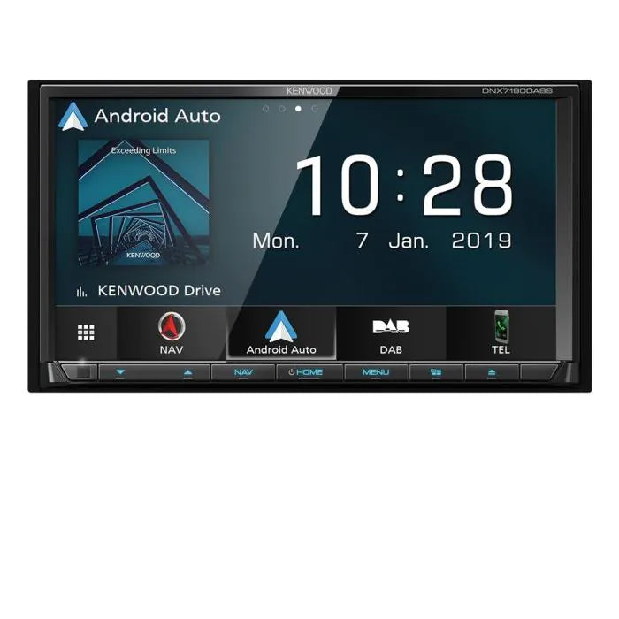 Kenwood DNX7190DABS - 7"  CarPlay Android Auto Bluetooth DAB GPS Stereo