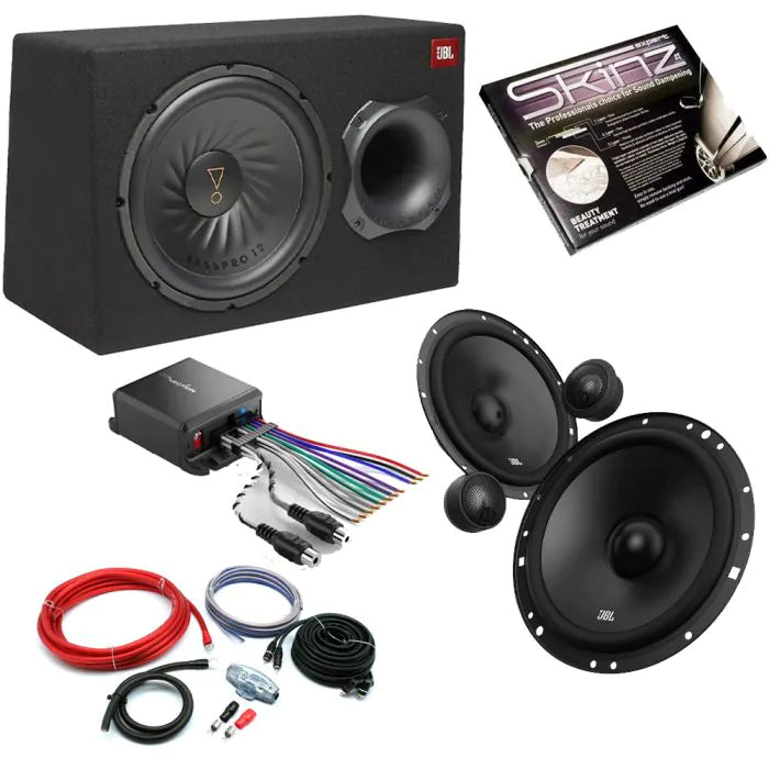 JBL 12" Active Subwoofer & Front Speaker Package For Audi A3 S3 RS3