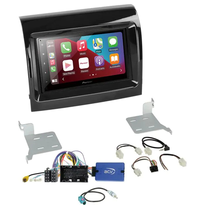Pioneer SPH-DA160DAB - 6.8” CarPlay Android Stereo Upgrade for Vauxhall Movano Cargo 3 2021-2024