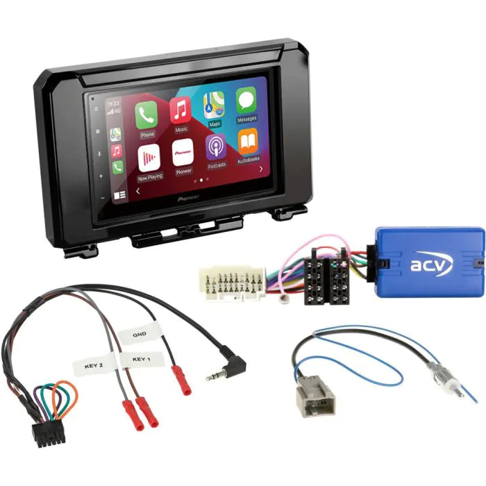 Pioneer SPH-DA160DAB - 6.8” CarPlay Android Stereo Upgrade for Suzuki Jimny 2018-2024